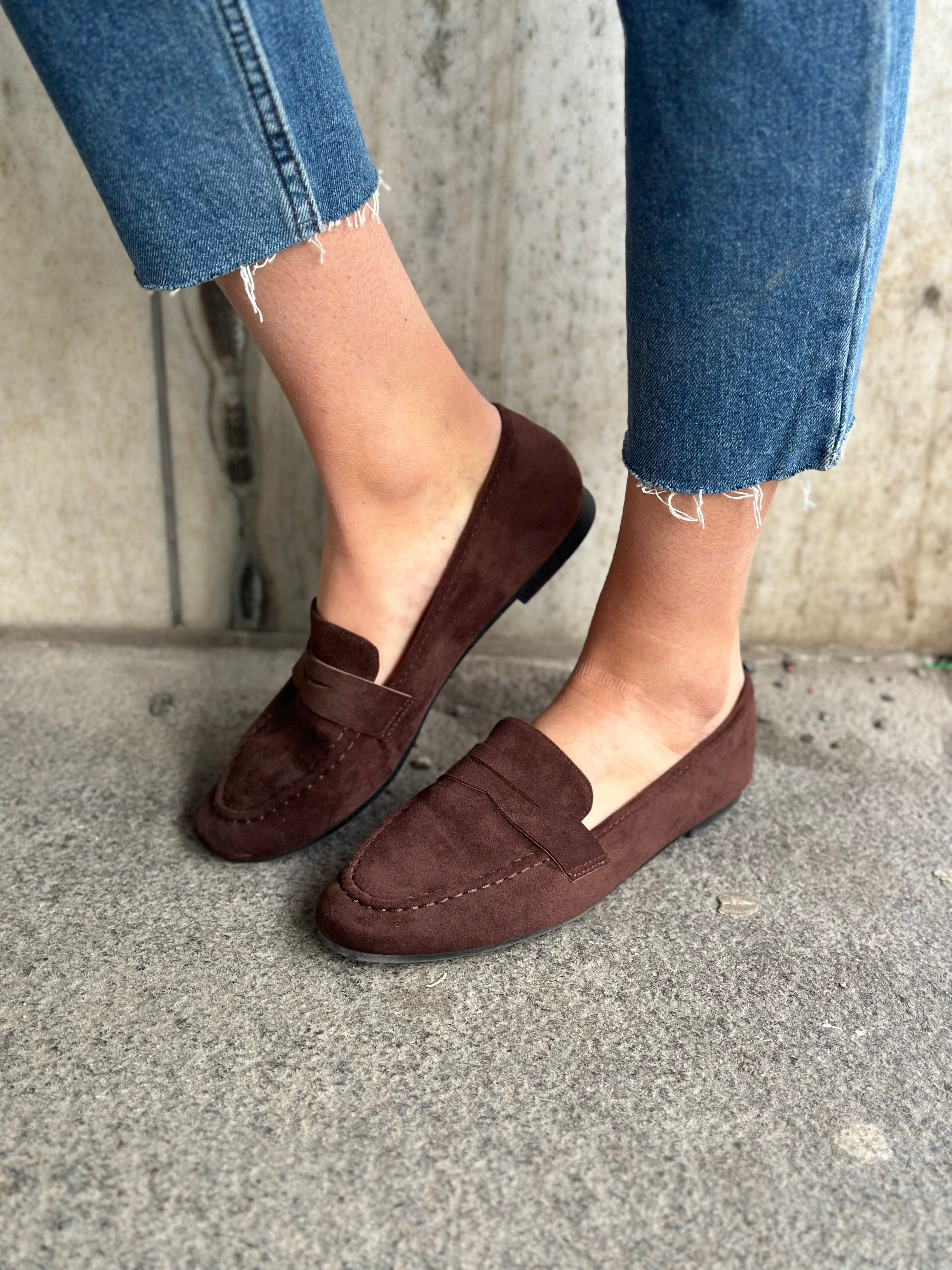 MARTA - ANASTASIA LOAFERS H8-565 - BROWN