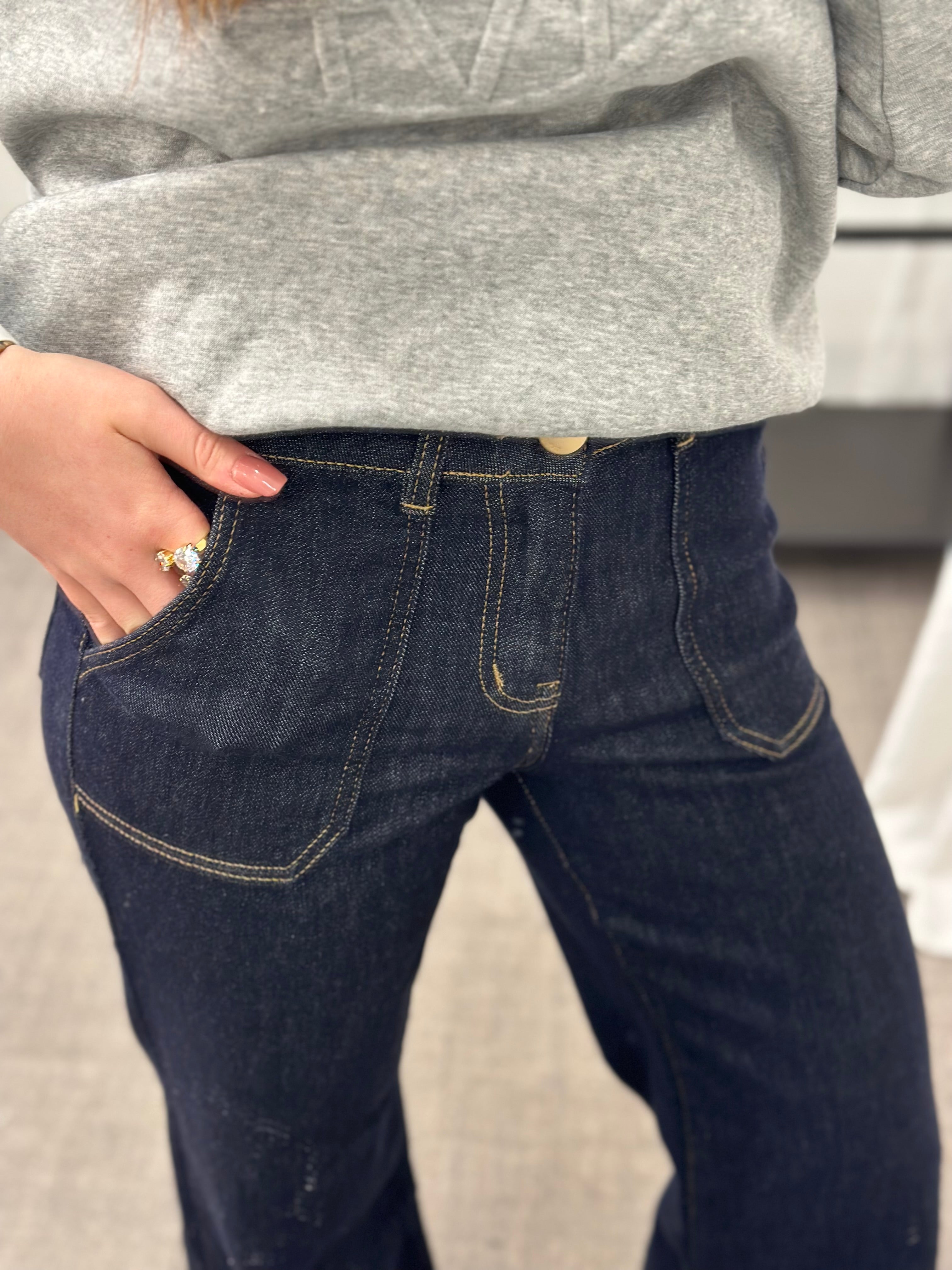 COSY HOUSE - JEANS H2662-12 - DARK BLUE/RINSE