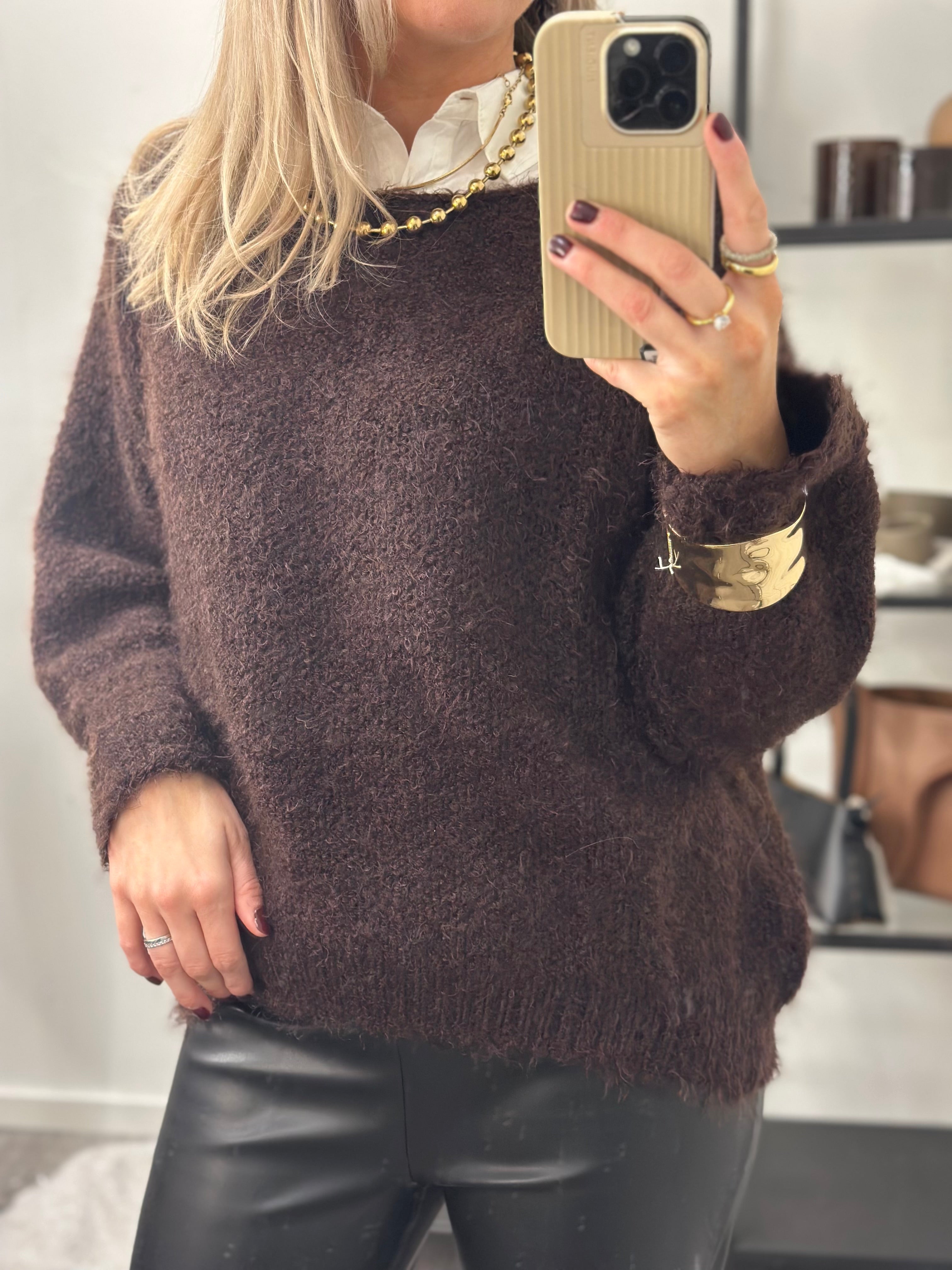 MARTA - ANOUK KNIT 8038 - MARONE