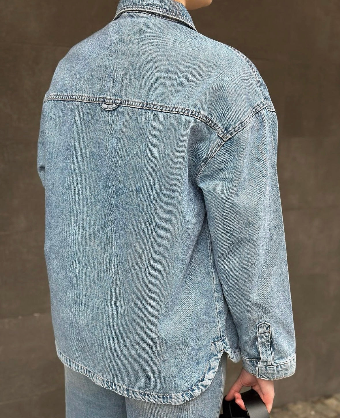 ONLY - EMMIE L/S SHIRT - LIGHT BLUE DENIM