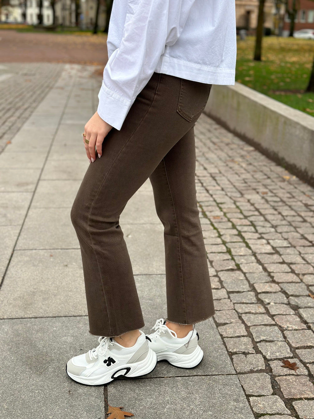 COSY HOUSE - FLARED JEANS - MULVAD Y630613#