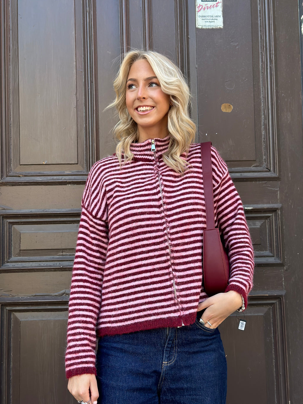 MARTA - ANAIS CARDIGAN 9586 - BORDEAUX