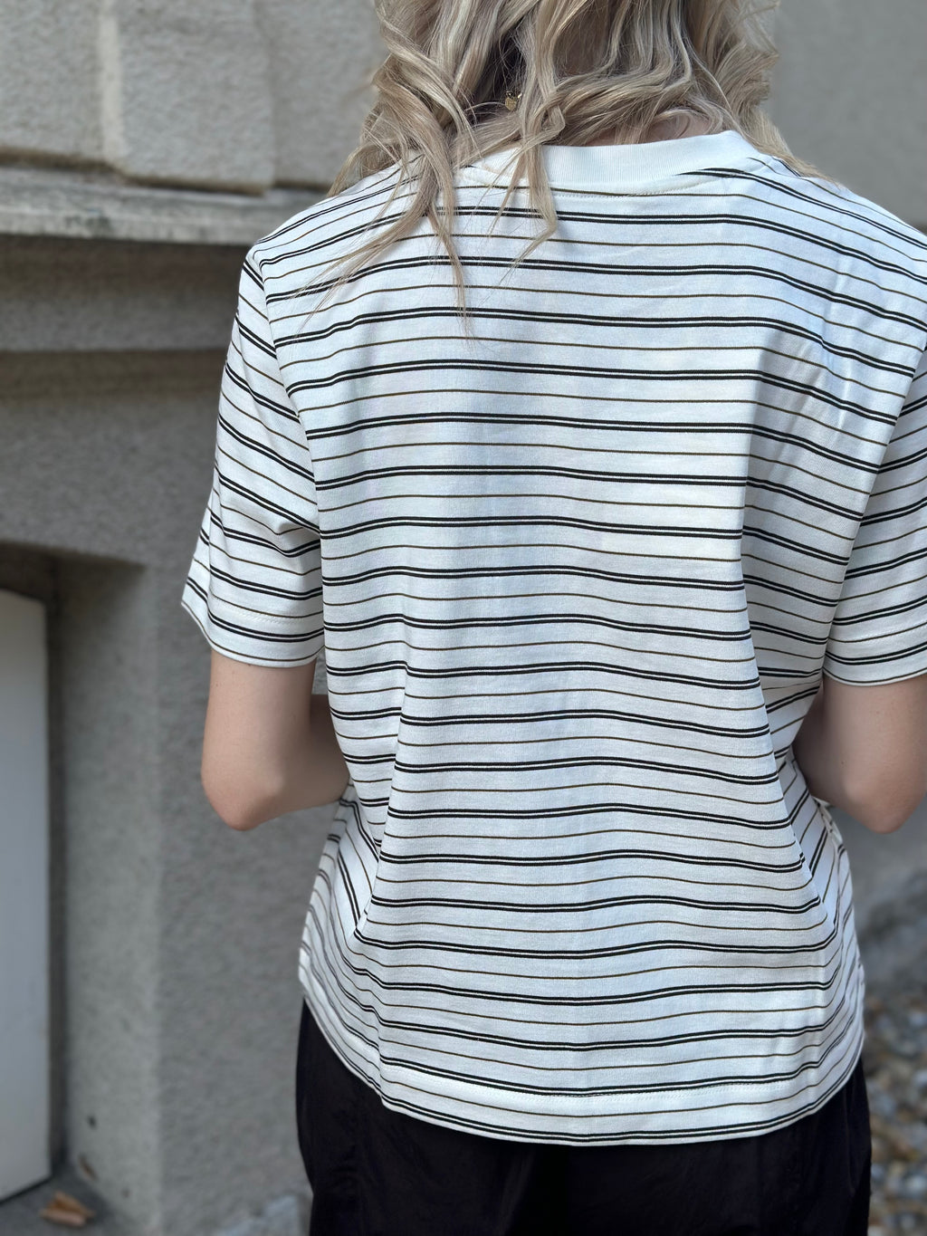 SELECTED FEMME - ESSENTIAL SS BOXY TEE -DELICIOSO MULTI STRIPES