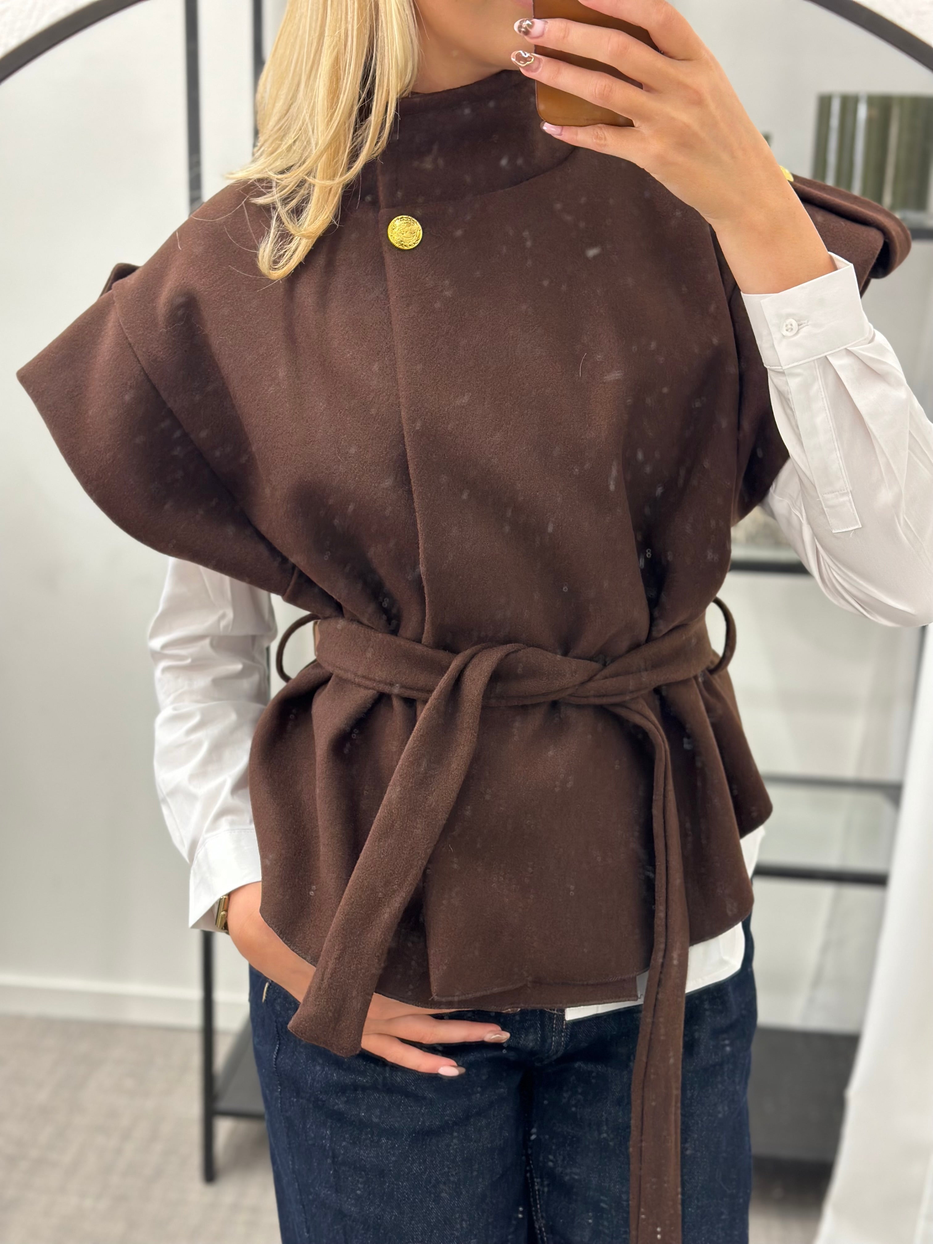 COSY HOUSE - VÄST - BRUN