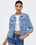 ONLY - WONDER JACKET - LIGHT BLUE DENIM