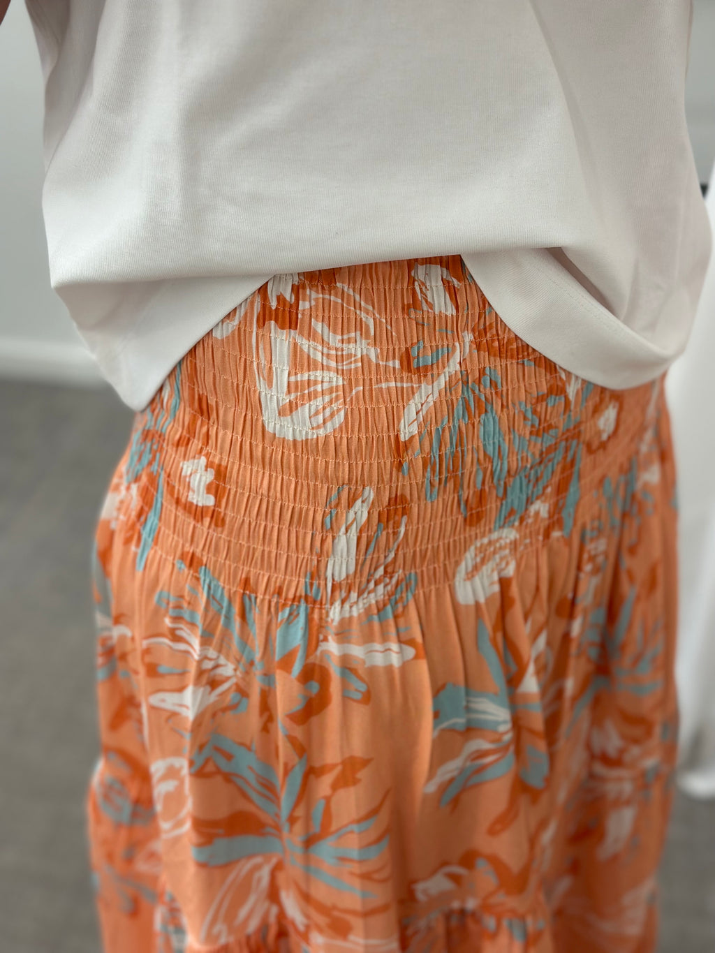 COSY HOUSE - SMOCK KJOL - ORANGE