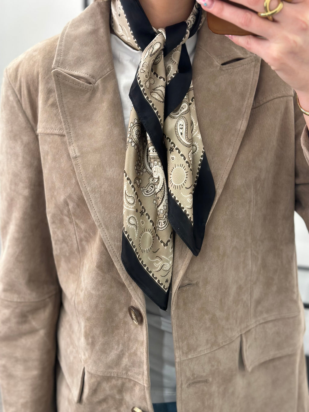 VEROMODA - PERNILLE LS SUEDE BLAZER JACKET