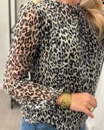 Ladda upp bild till gallerivisning, ONLY - DITSY L/S BLOUSE - BLACK/LEONORA
