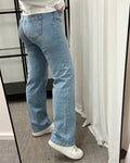 ONLY - BLUSH MID STRAIGHT - LIGHT BLUE DENIM