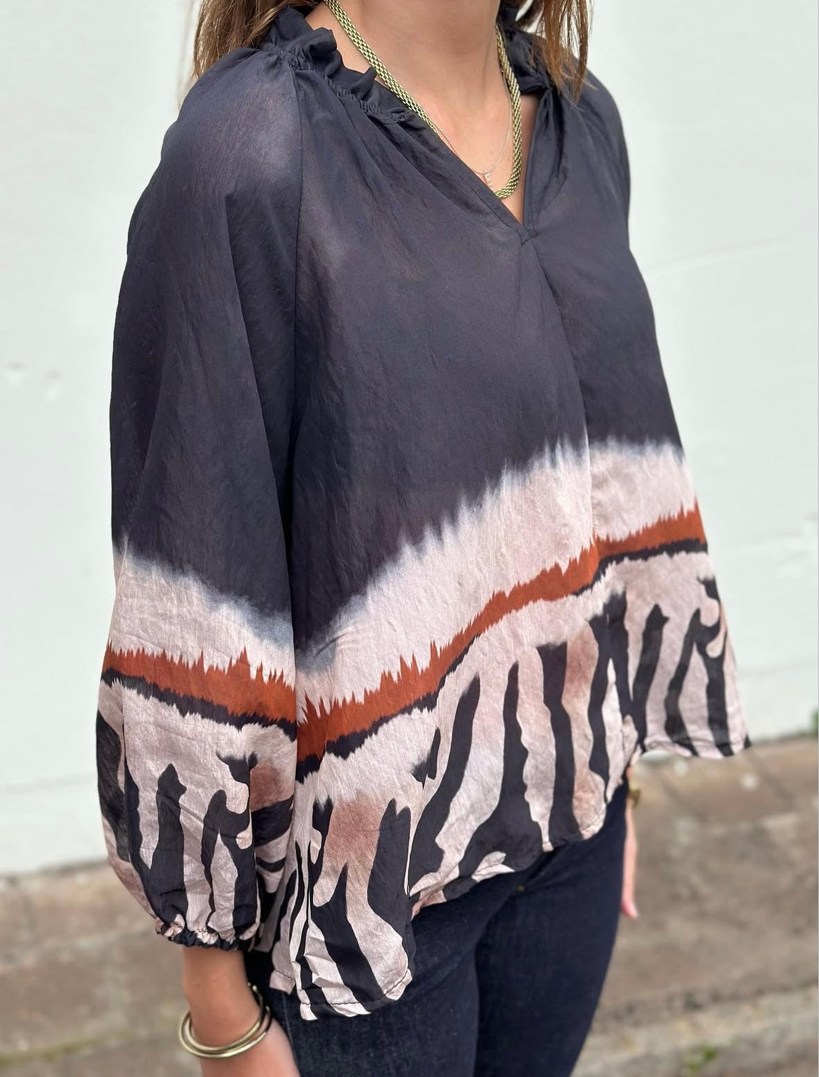MARTA - BELLADONNA SHIRT - NERO