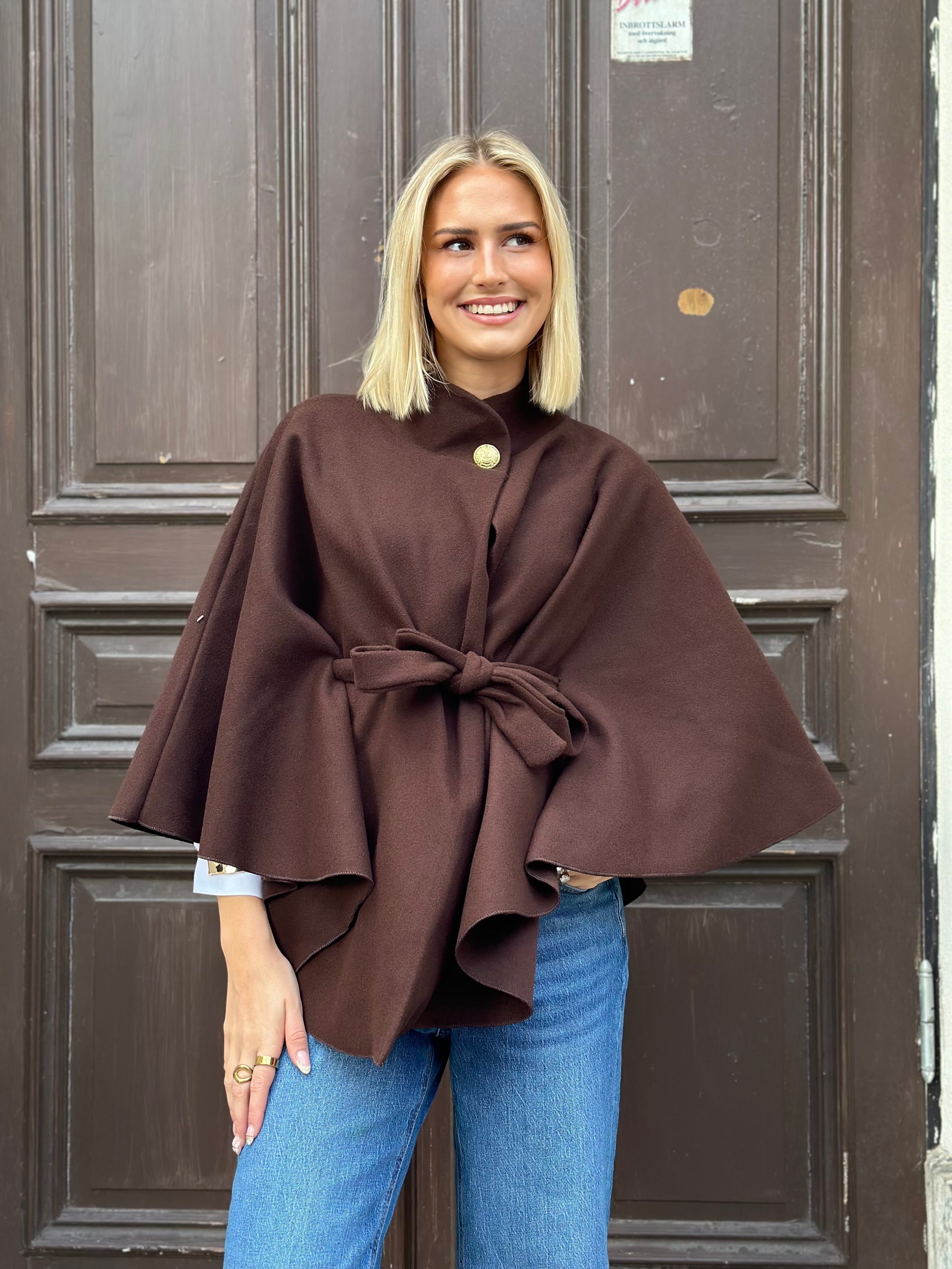 COSY HOUSE - PONCHO - BRUN
