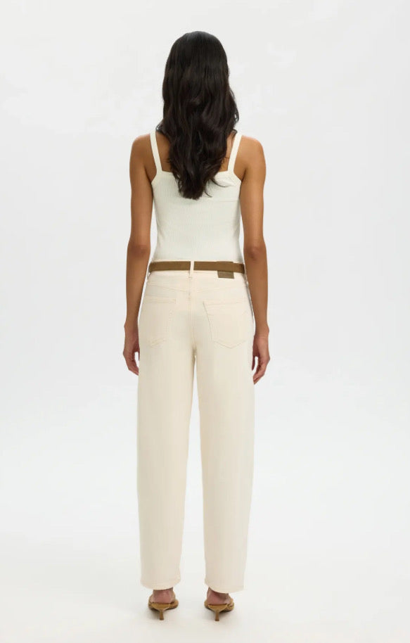 SELECTED FEMME - CELICA ANNA STRAP TANK TOP - WHITE