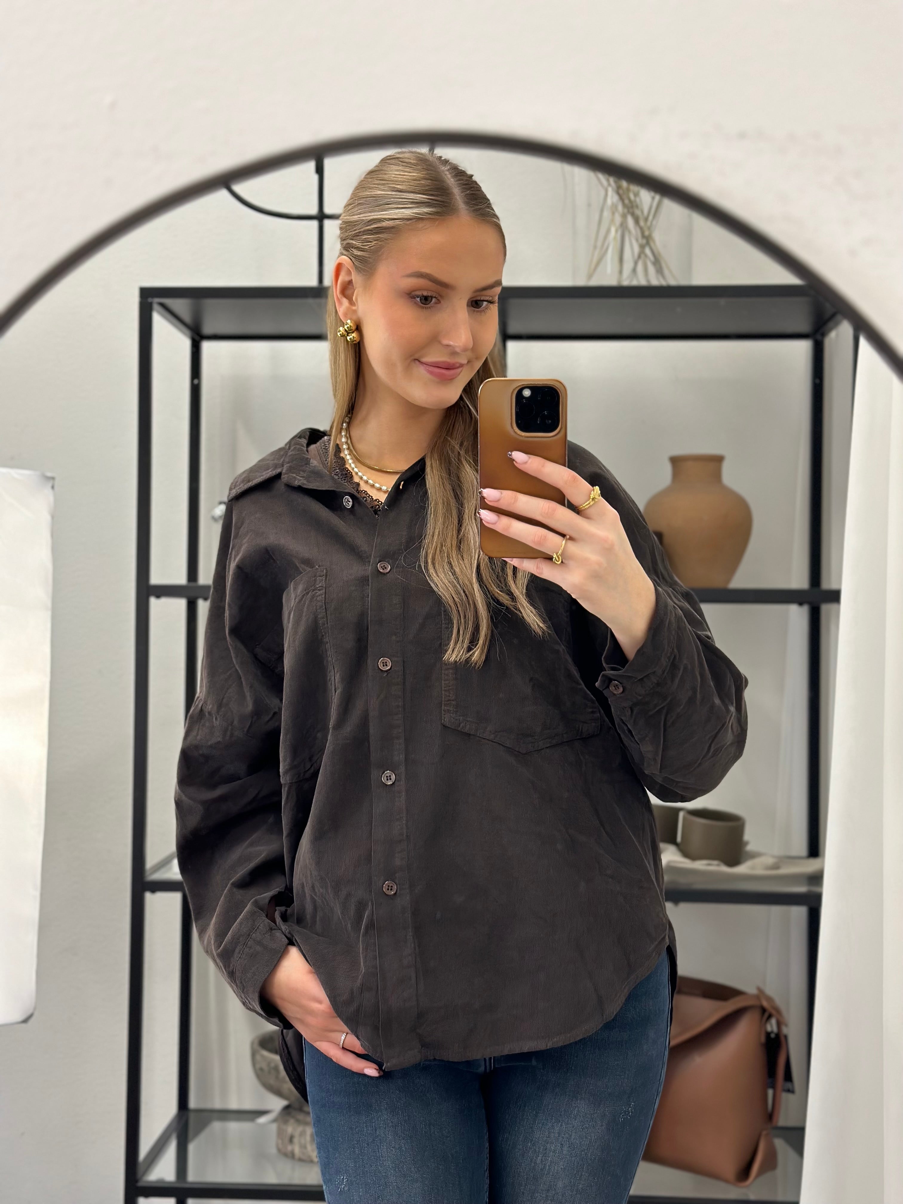 MARTA - MANCHESTER SKJORTA 258037V - MORO