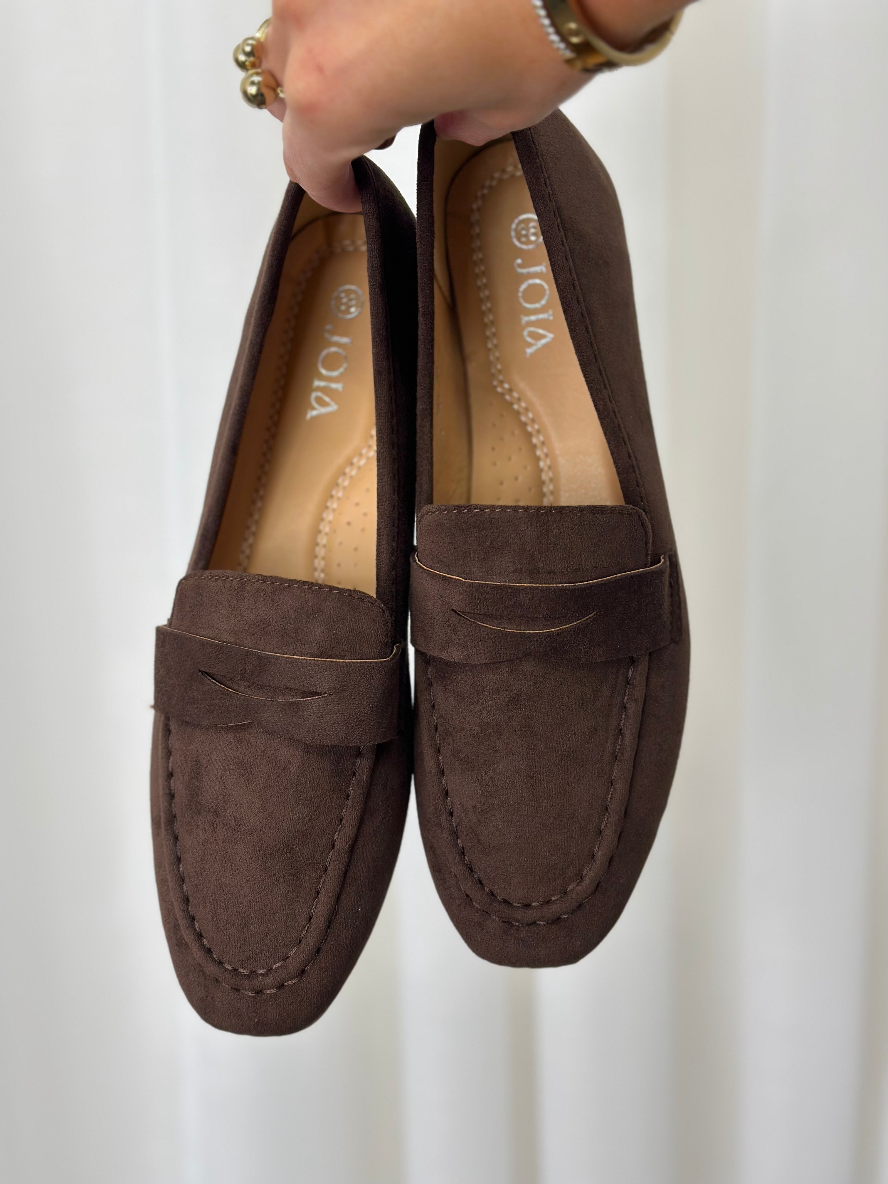 MARTA - ANASTASIA LOAFERS H8-565 - BROWN
