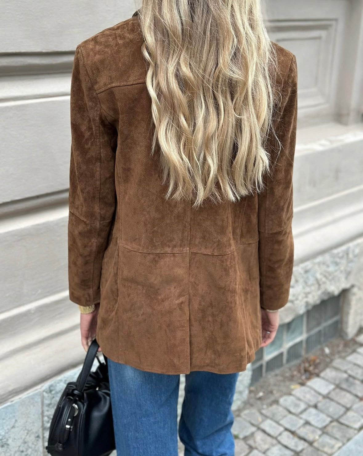 VEROMODA - PERNILLE LA SUEDE JACKET - CHOCOLATE FONDANT