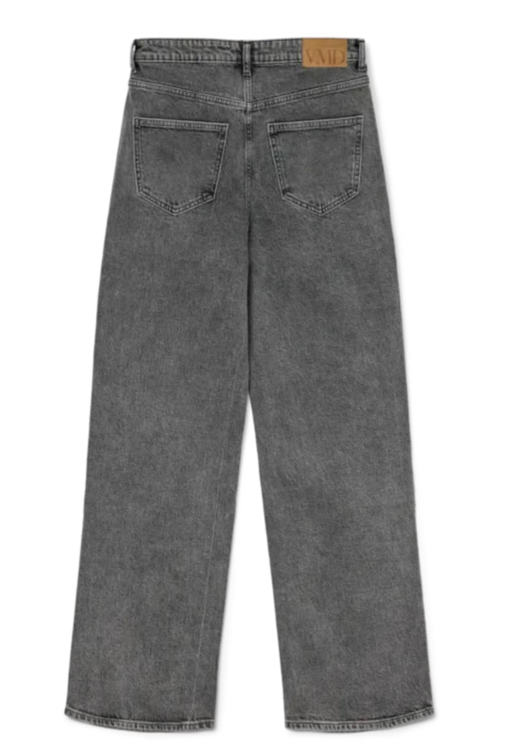 VERO MODA - TESSA HR WIDE JEANS - MEDIUM GREY DENIM