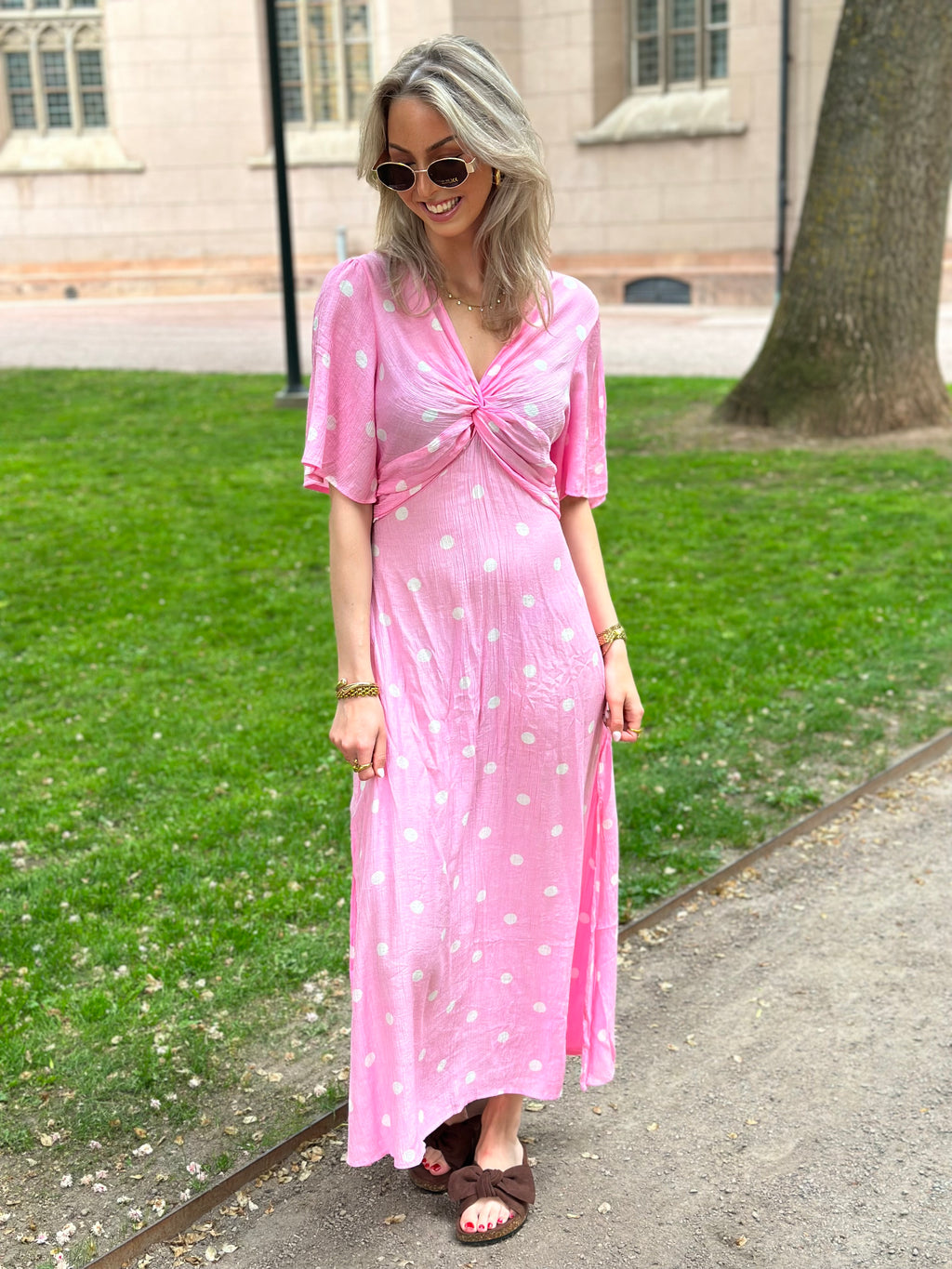 COSY HOUSE - DOT DRESS - PINK