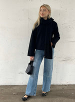 Ladda upp bild till gallerivisning, ONLY - ELBA LIFE SCARF JACKET - BLACK/W.ROSE LIN
