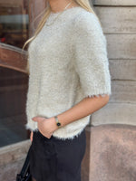 Ladda upp bild till gallerivisning, PIECES - MIE SS O-NECK KNIT - BIRCH
