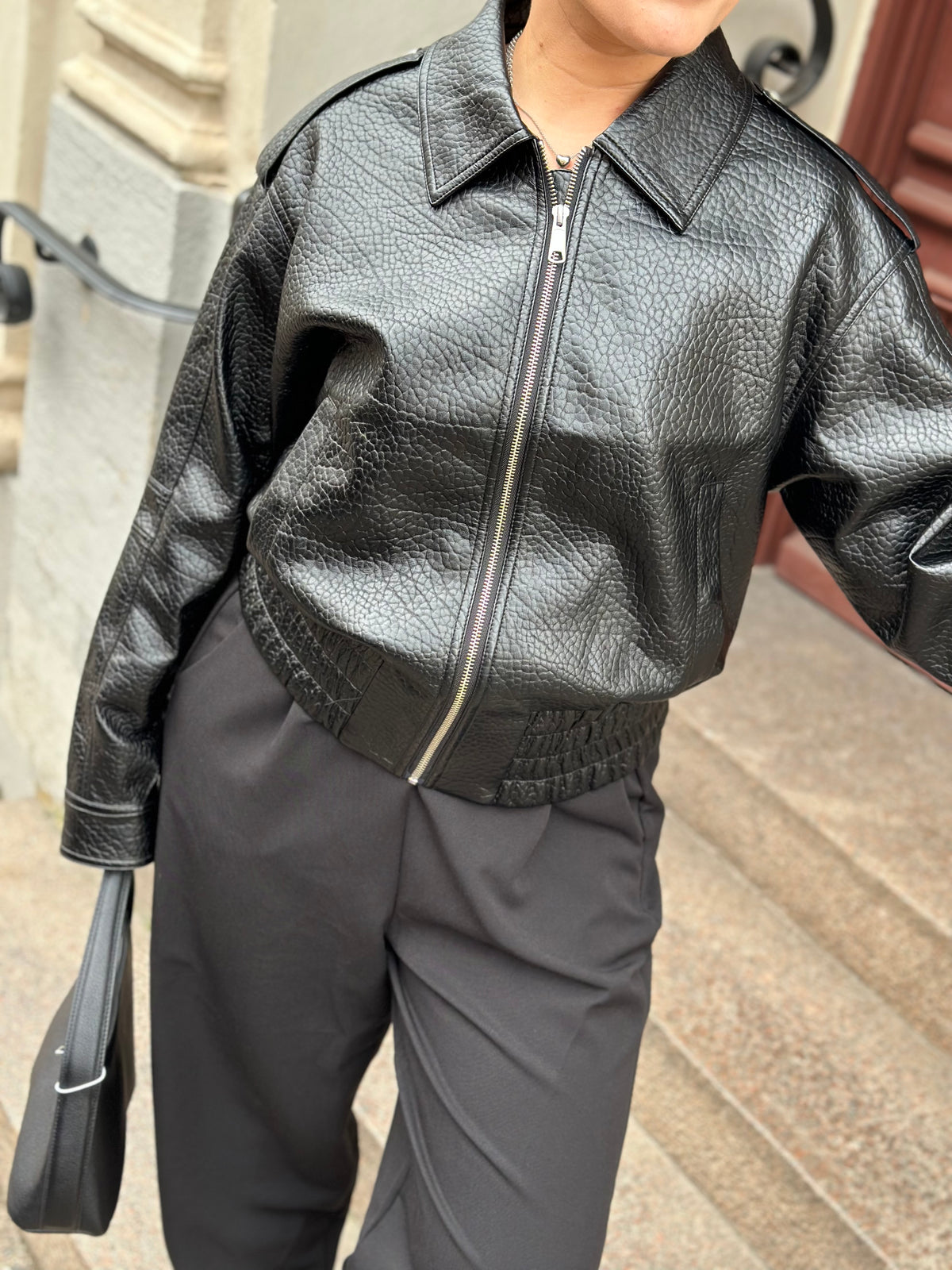 LEVETÉ ROOM - TAO JACKET 301714 - BLACK 9999