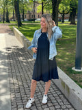 JDY - CARLA CATHINKA S/S DRESS - SKY CAPTAIN