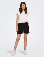 Ladda upp bild till gallerivisning, JDY - LOISVILLE CATIA SHORTS - BLACK
