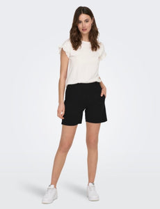 JDY - LOISVILLE CATIA SHORTS - BLACK