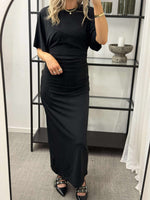 Ladda upp bild till gallerivisning, JDY - DINA 2/4 LONG DRESS - BLACK
