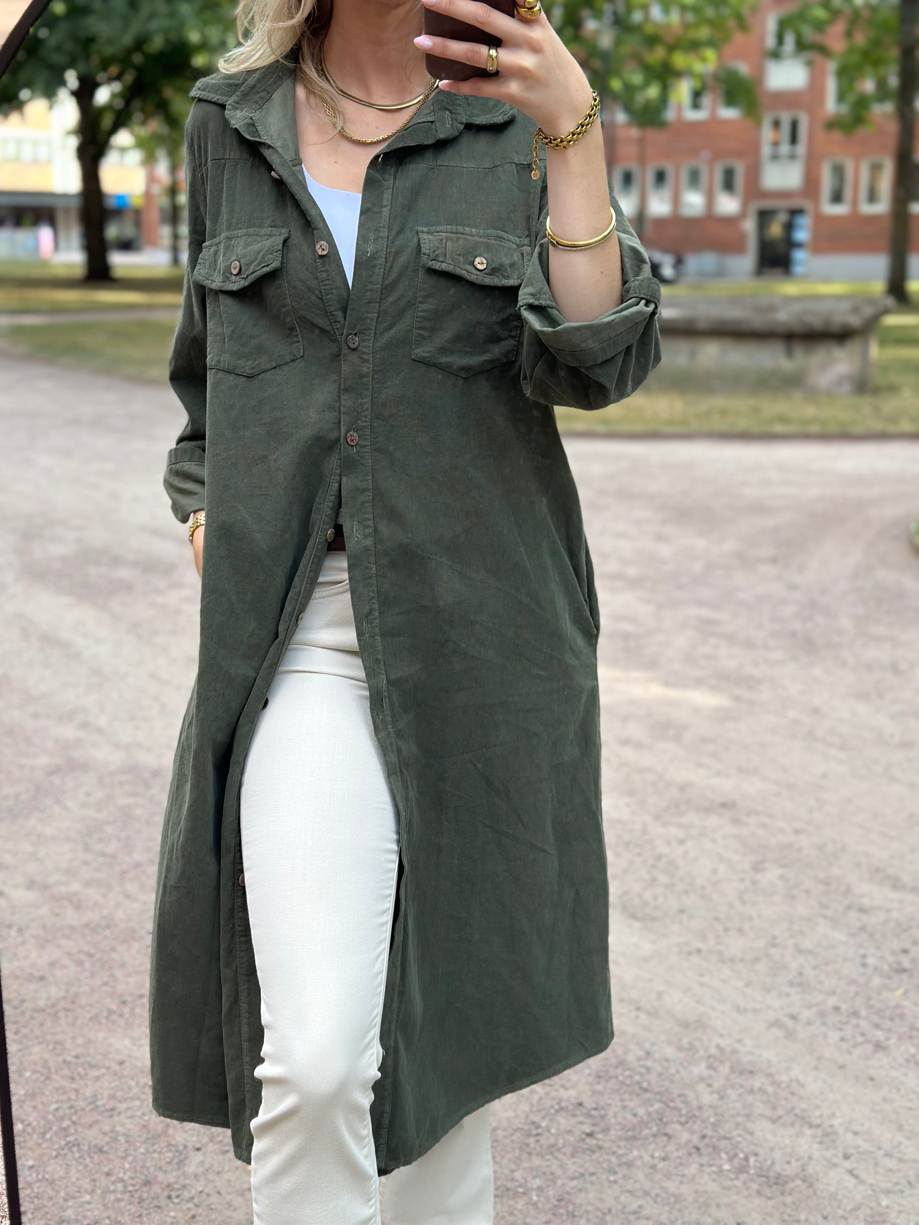 JÖRLEVIK - MANCHESTER KLÄNNING - GREEN