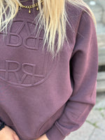 Ladda upp bild till gallerivisning, LEVETÉ ROOM - NUKA SWEATSHIRT - PLUM

