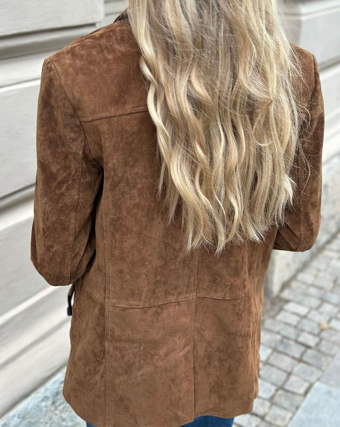 VEROMODA - PERNILLE LA SUEDE JACKET - CHOCOLATE FONDANT