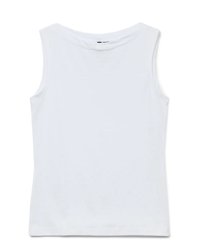 VEROMODA - PANDA MODAL SL TOP - WHITE