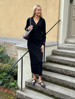 Ladda upp bild till gallerivisning, SELECTED FEMME - CARLY LS KNIT CARDIGAN - BLACK
