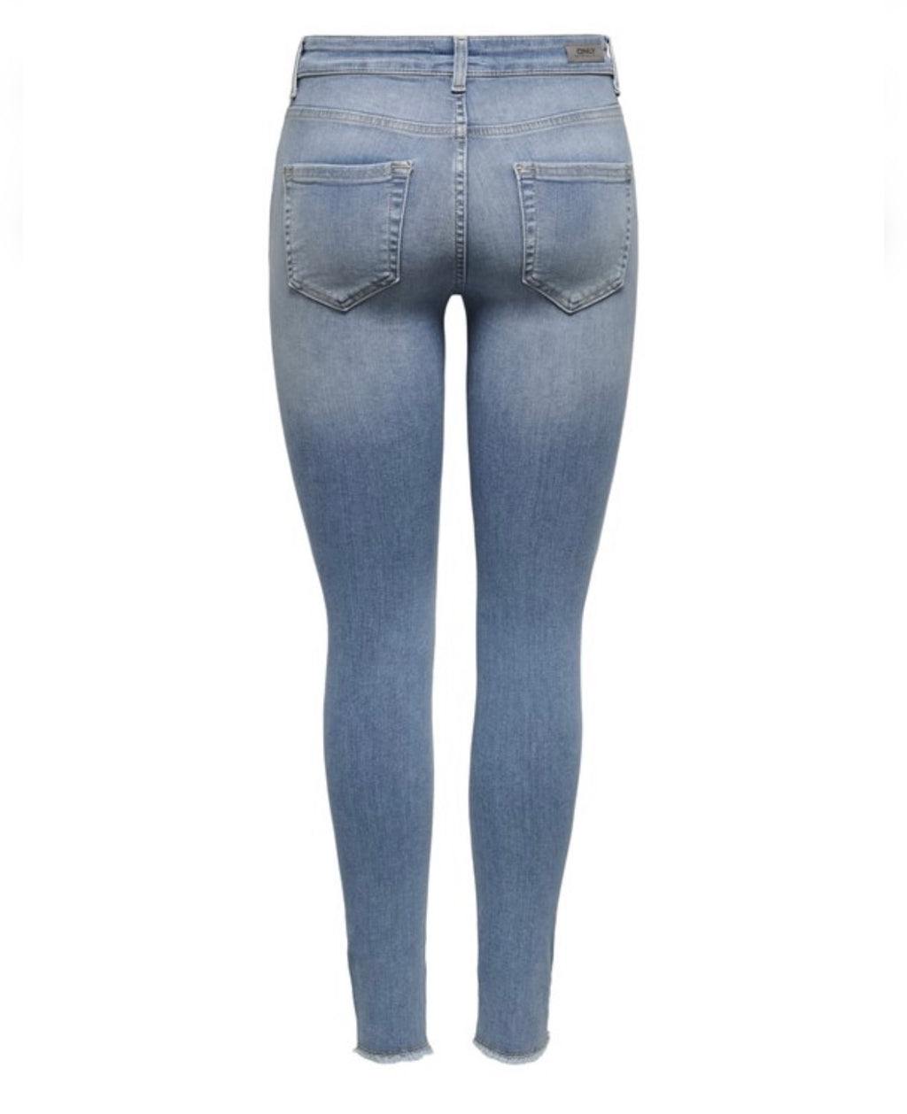 ONLY - BLUSH MID SK AK RW DNM - LIGHT BLUE DENIM