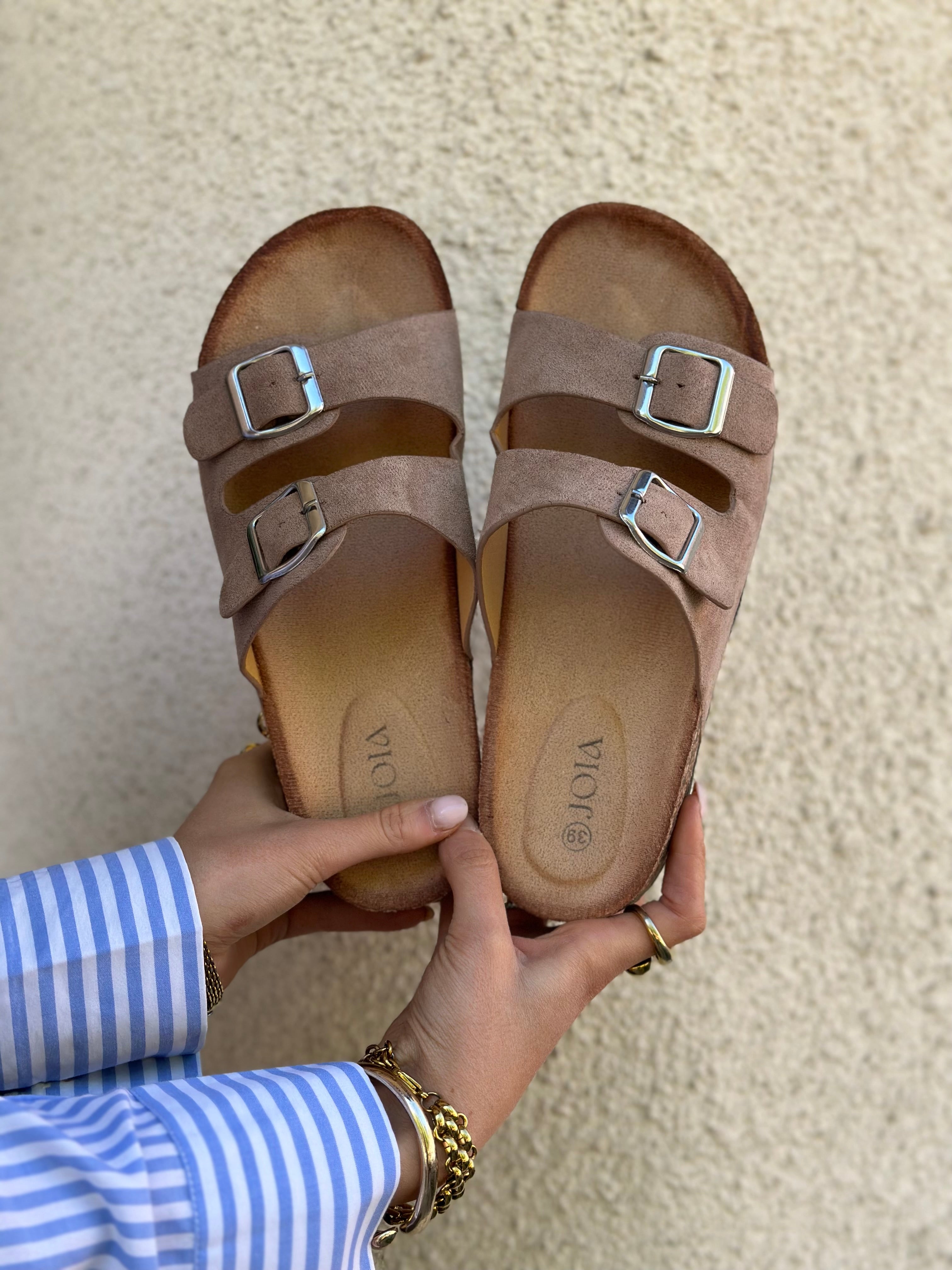 MARTA - ATHENA SHOES W-128 - KHAKI