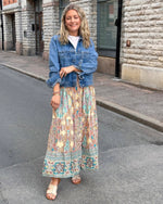Ladda upp bild till gallerivisning, MARTA - SMOCKKJOL - BLUE/YELLOW
