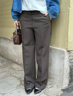 Ladda upp bild till gallerivisning, SELECTED FEMME - RITA MW WIDE PANT - DELICIOSO/MELANGE

