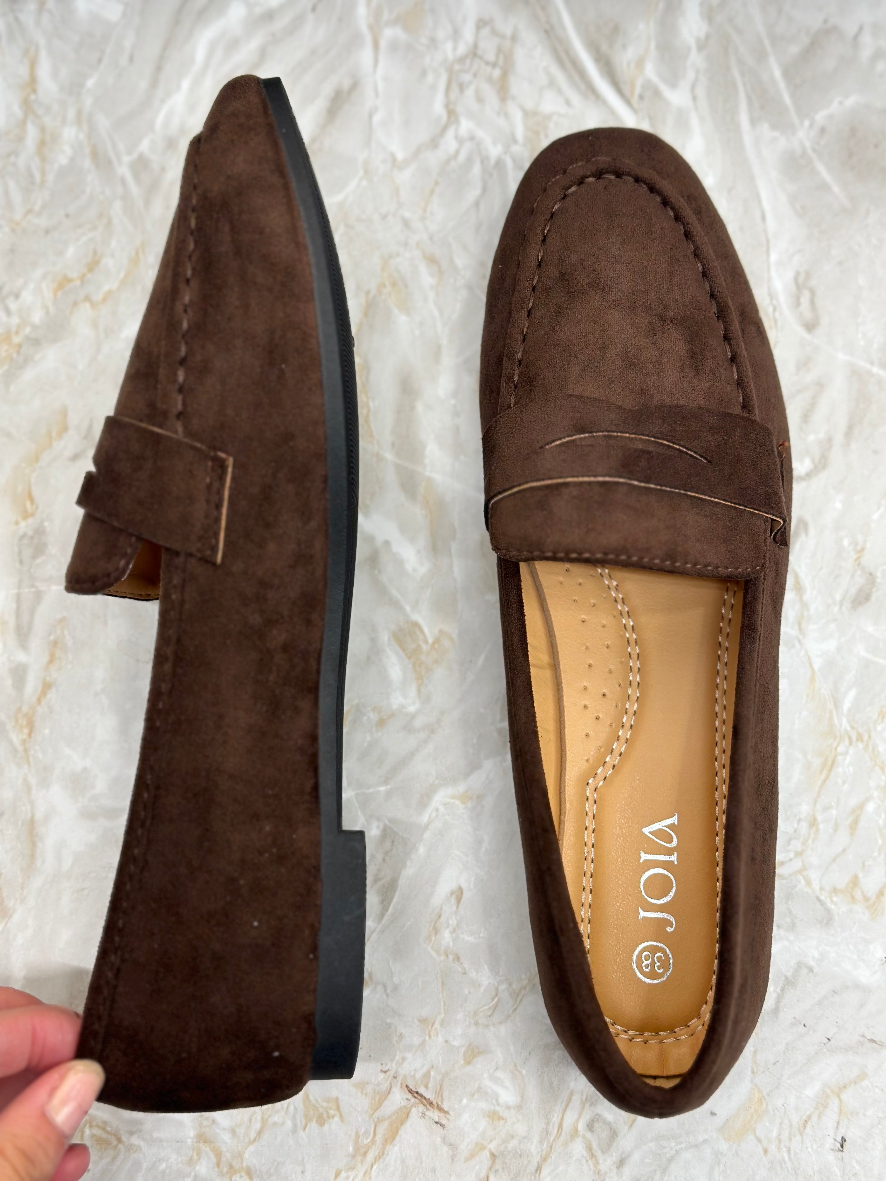 MARTA - ANASTASIA LOAFERS H8-565 - BROWN