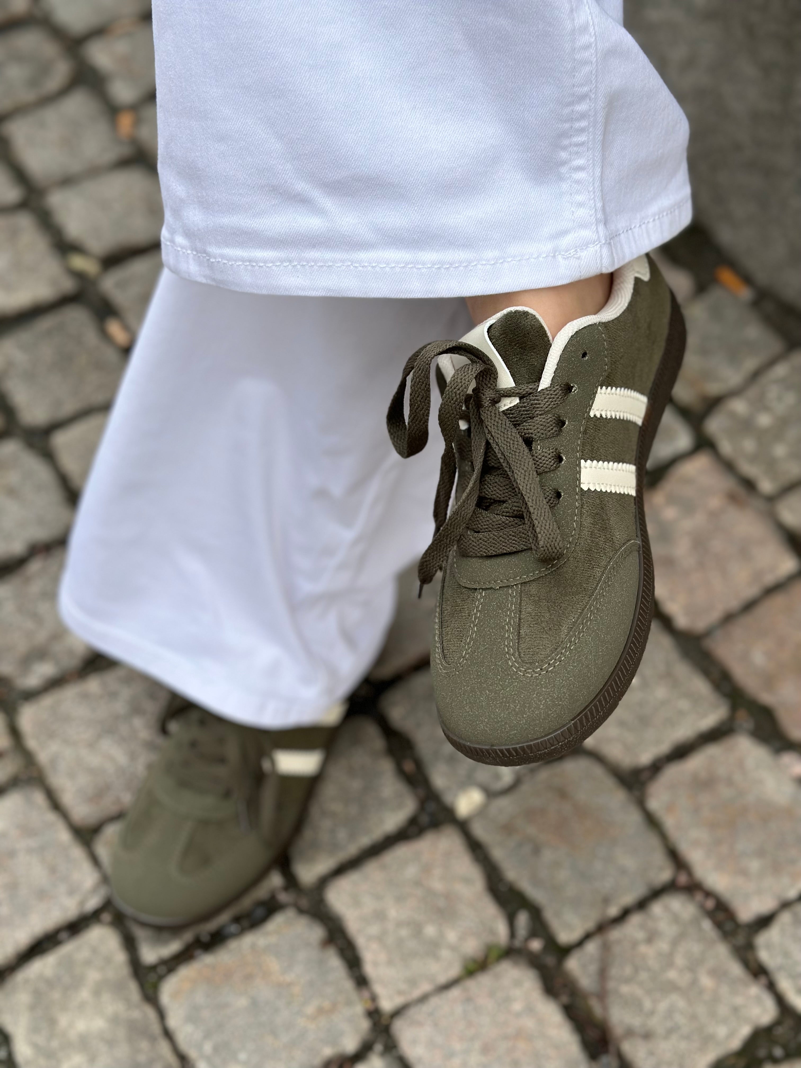 MARTA - SNEAKERS A-108 - GREEN