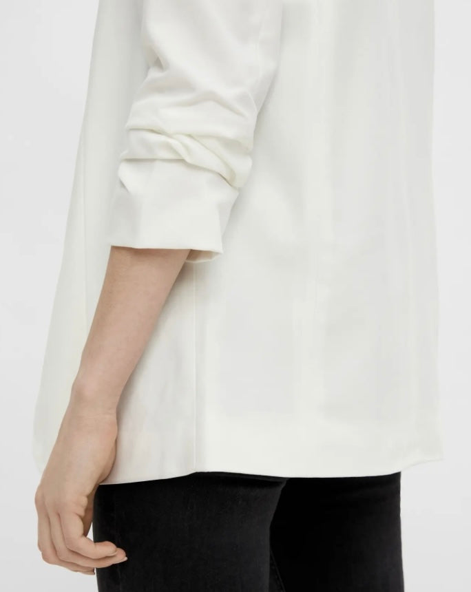 PIECES - BOSELLA BLAZER - WHITE