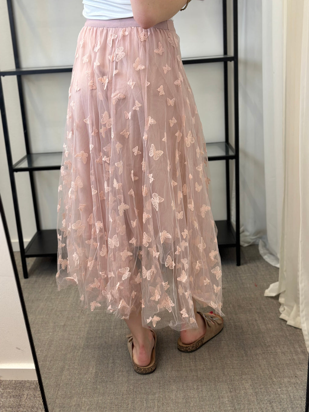 JÖRLEVIK - BUTTERFLY SKIRT - PINK