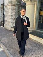 Ladda upp bild till gallerivisning, ONLY - JESSICA QUILTED COAT ZIP - BLACK

