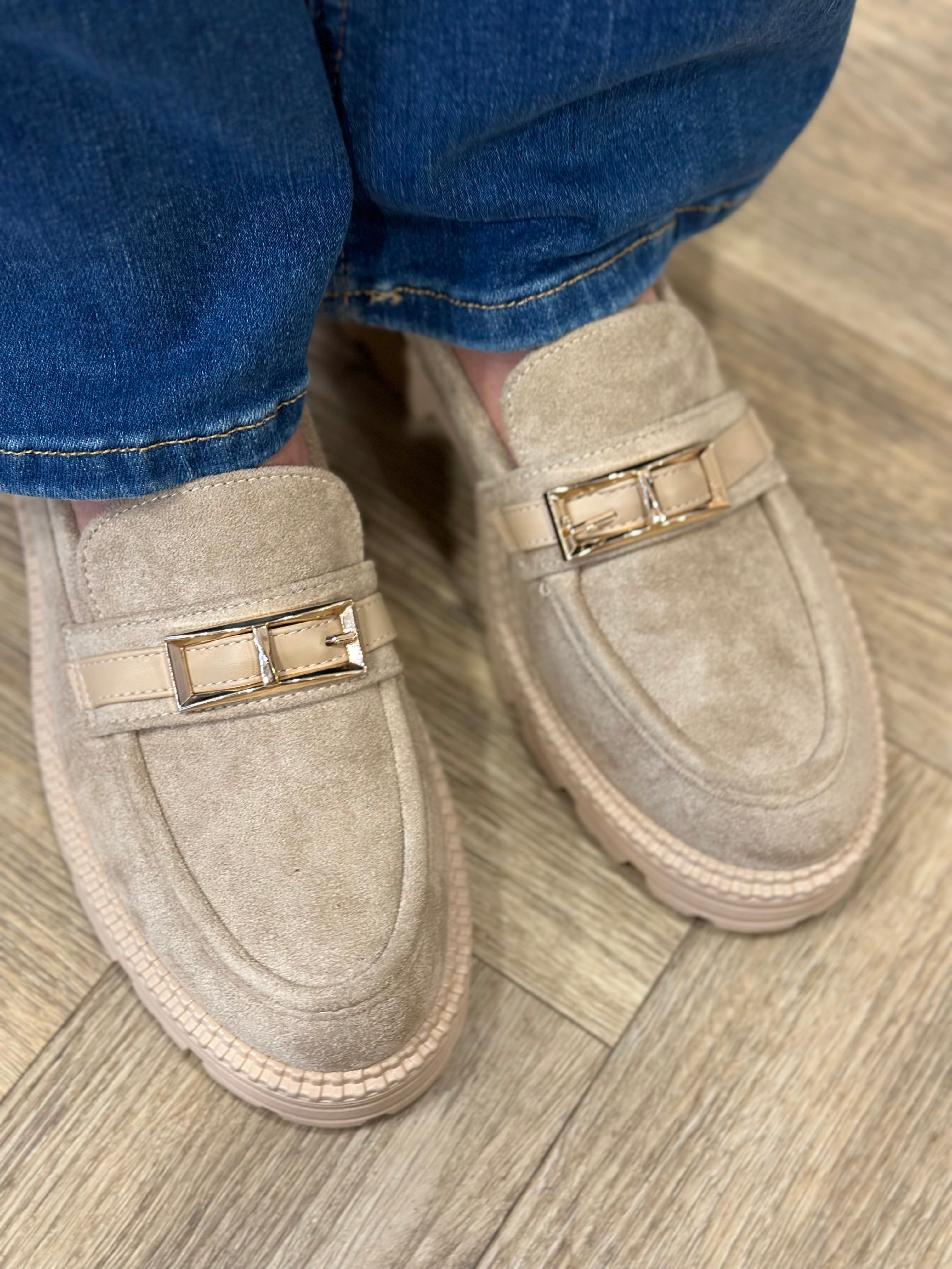 MARTA - CALLA LOAFERS 1896 - BEIGE