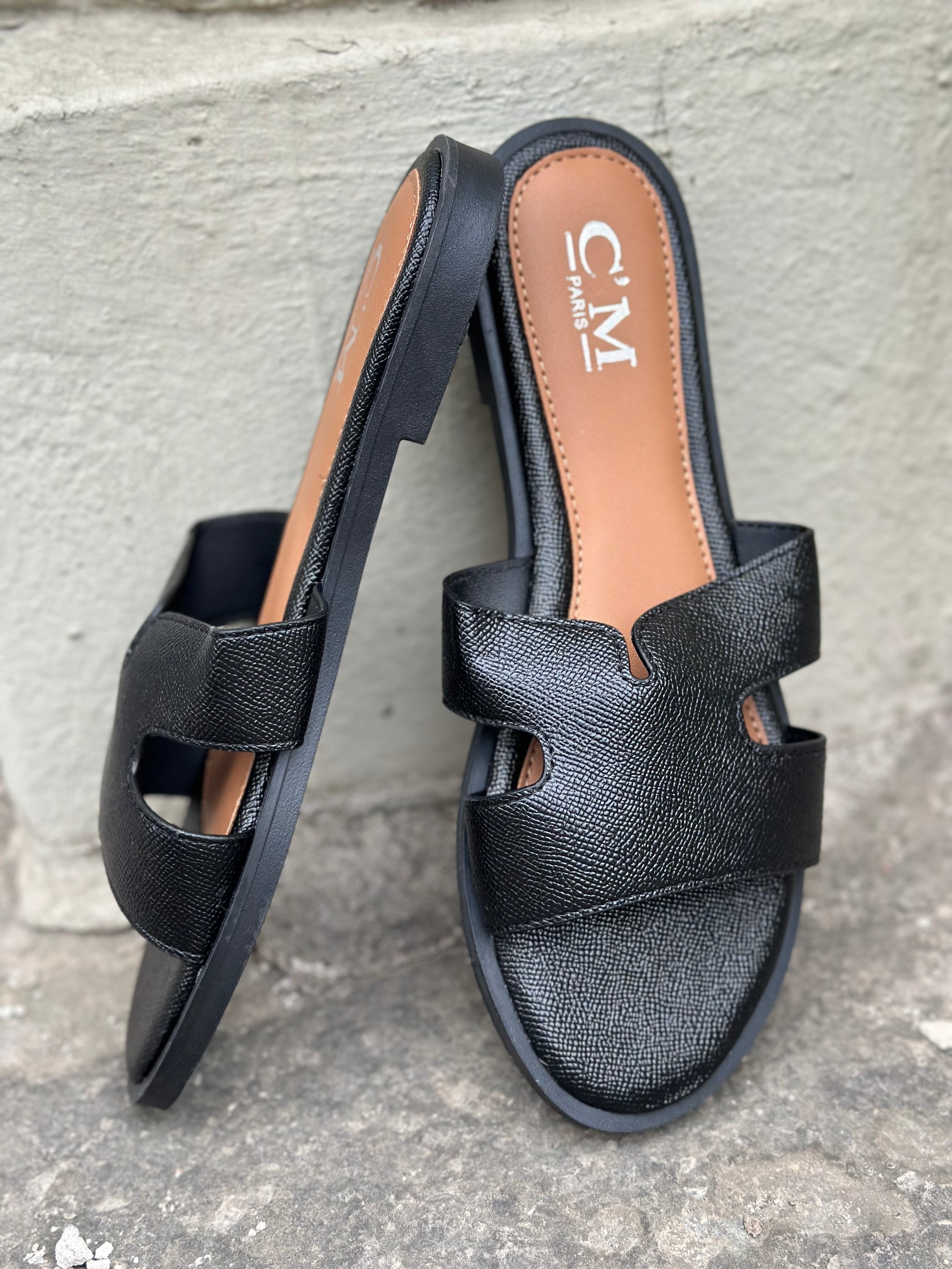 MARTA - OLINA LADIES SHOES - BLACK