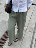 MARTA - LINNE BYXA 266135 - MILITARY