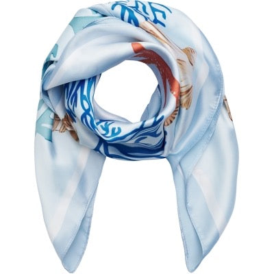MARTA - FINJA SCARF - BLUE 3538