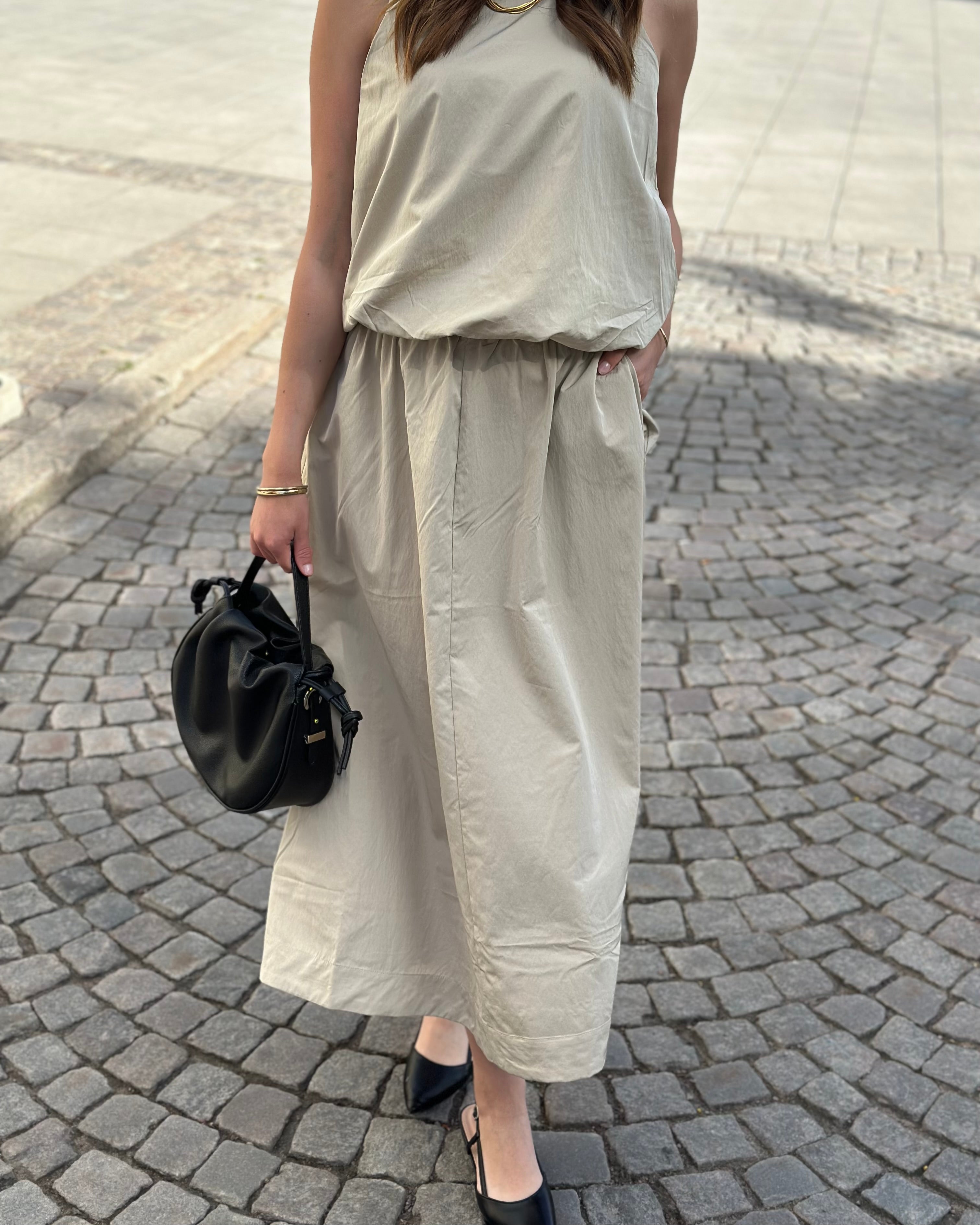 LEVETÉ - LEA SKIRT - BEIGE