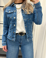 Ladda upp bild till gallerivisning, ONLY - WONDER DENIM JACKET - MEDIUM BLUE DENIM
