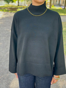 ONLY - COCO LIFE LS HIGH NECK - BLACK