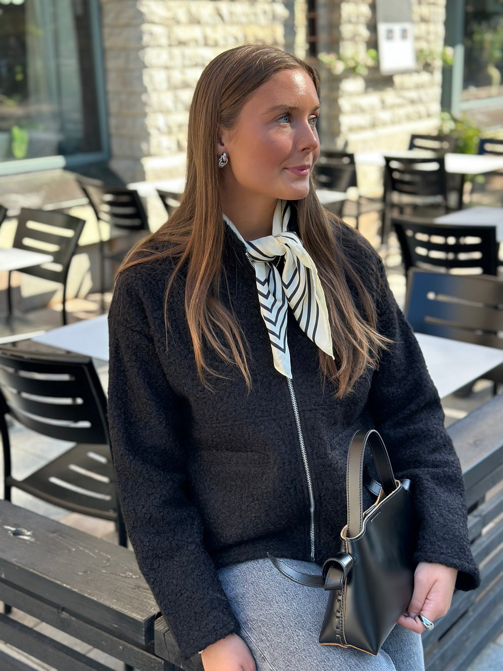 LEVETÉ ROOM - NISSA TEDDY - BLACK